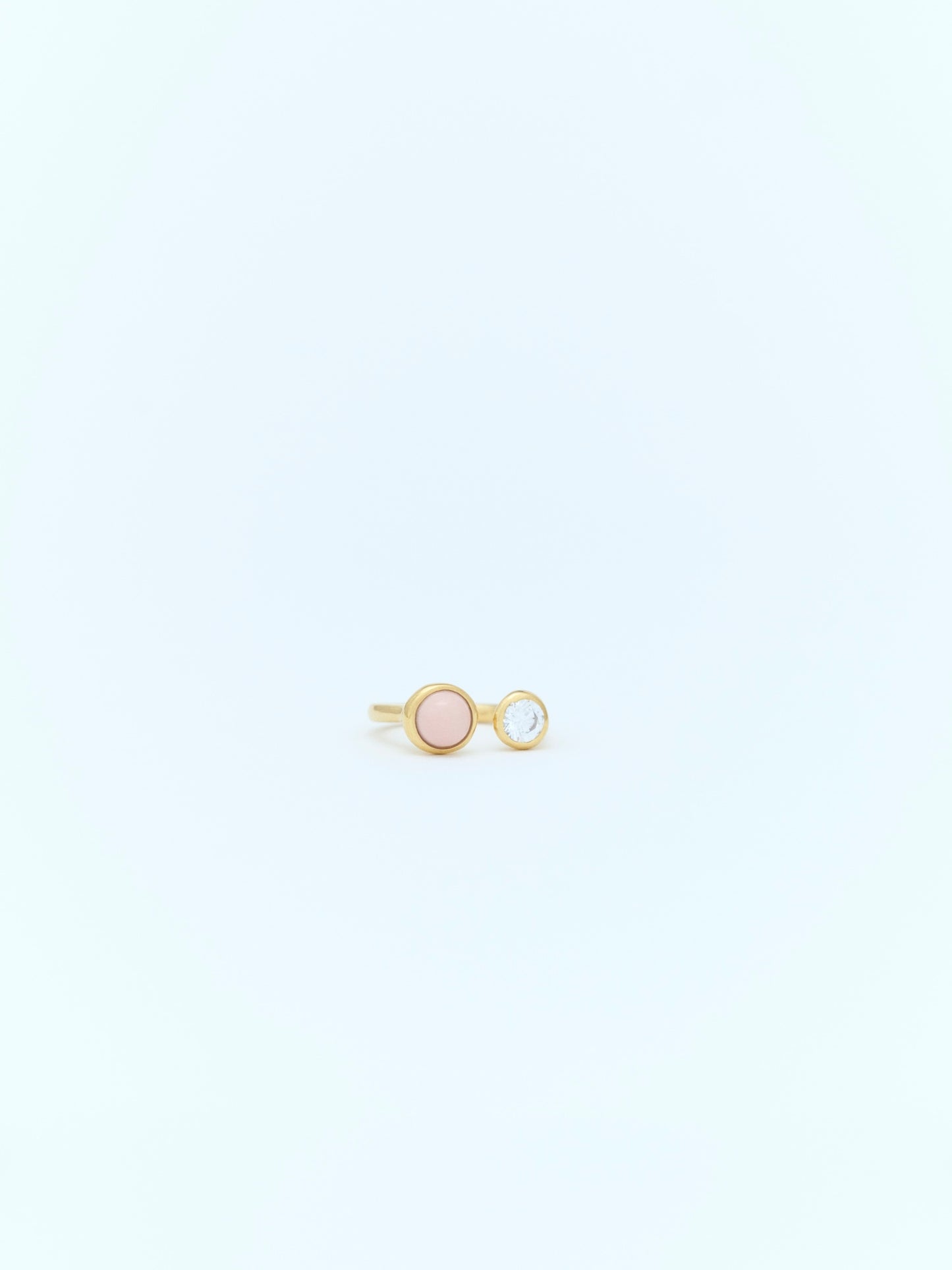 DROP TWIN RING | GOLD