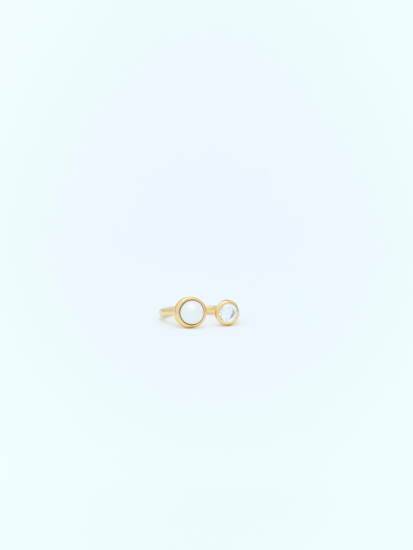 DROP TWIN RING | GOLD