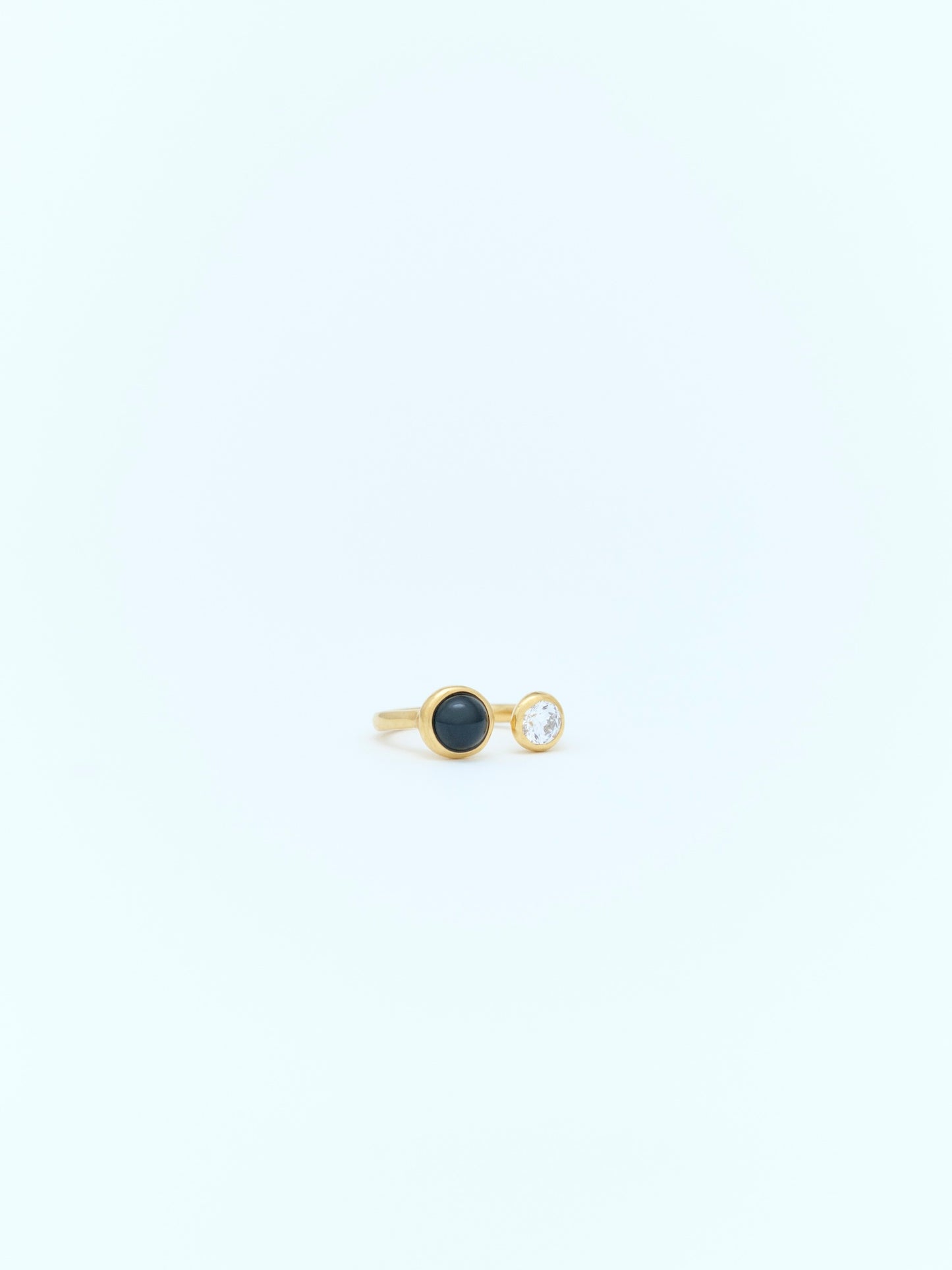 DROP TWIN RING | GOLD