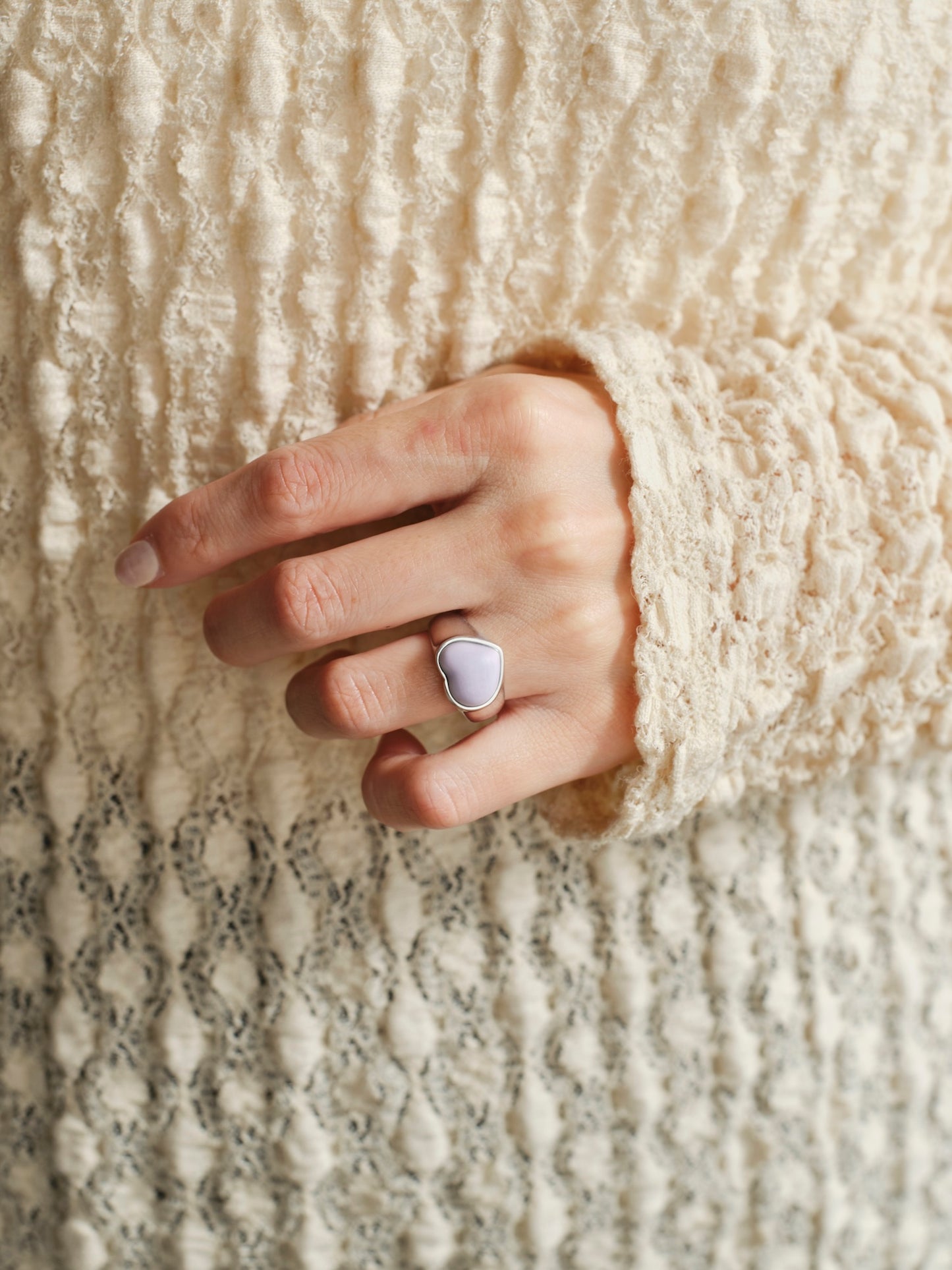 HEART RING | SILVER