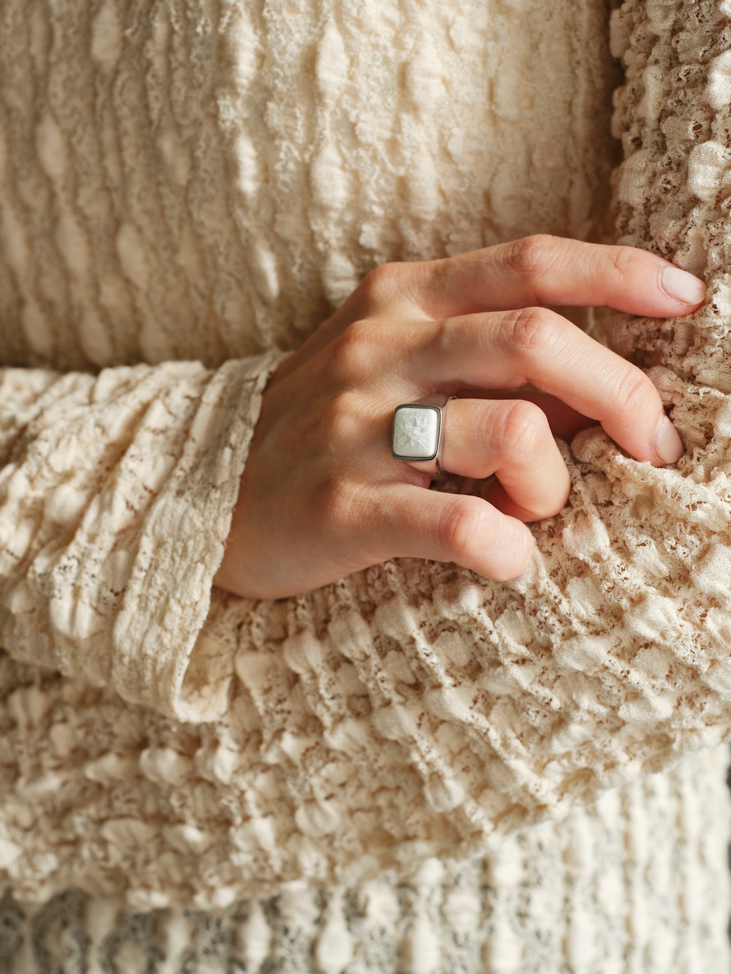 SQUARE RING | SILVER