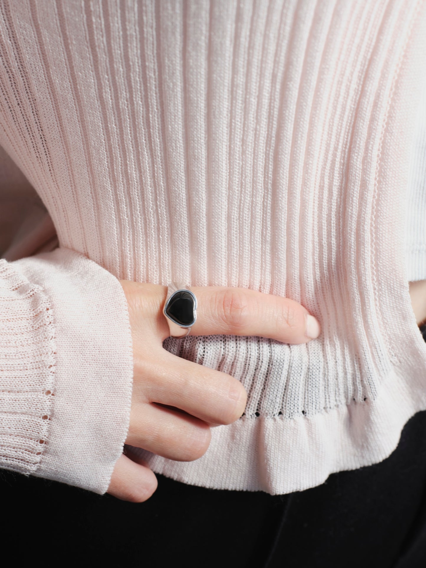 HEART RING | SILVER