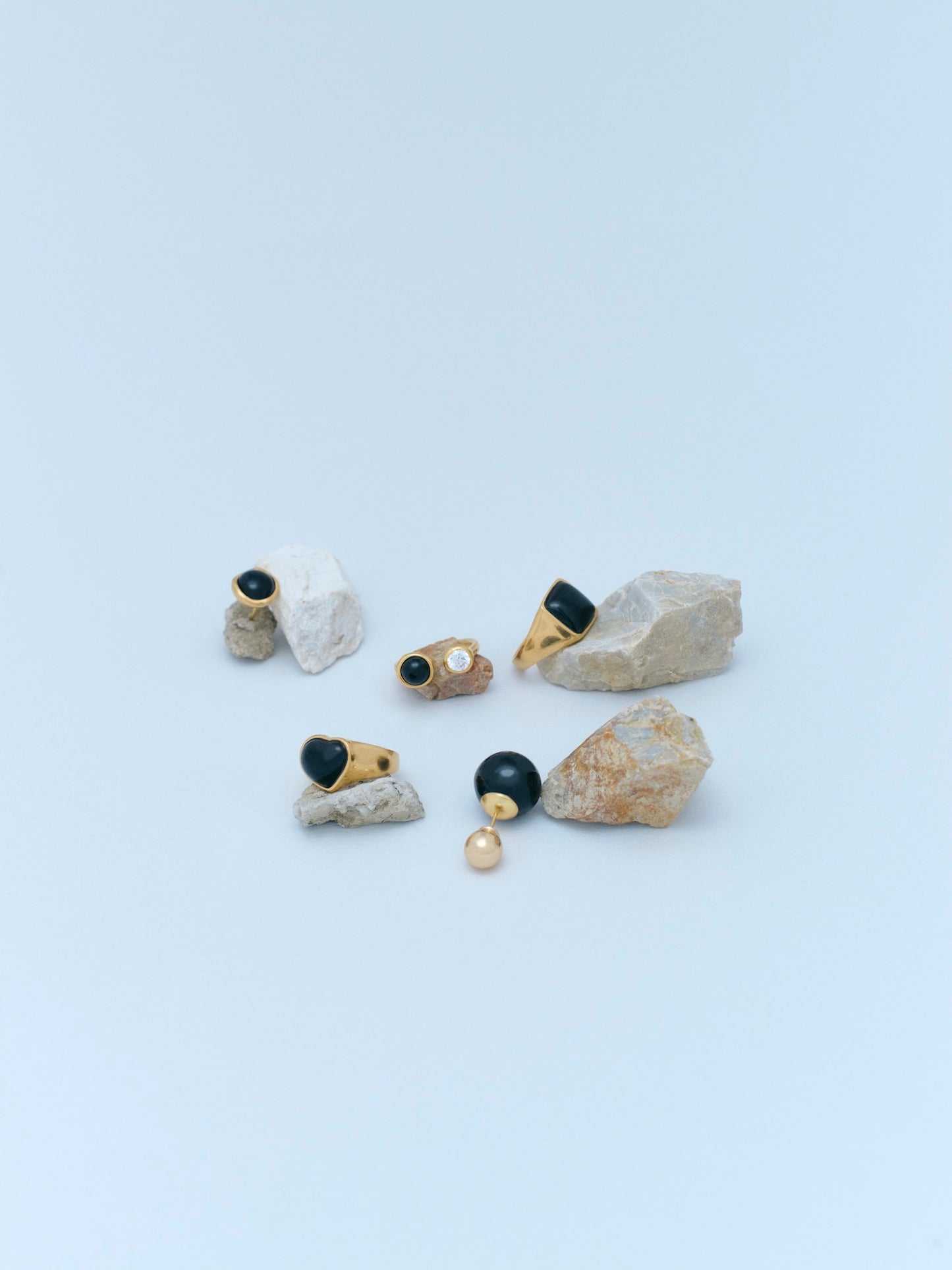 DROP TWIN RING | GOLD