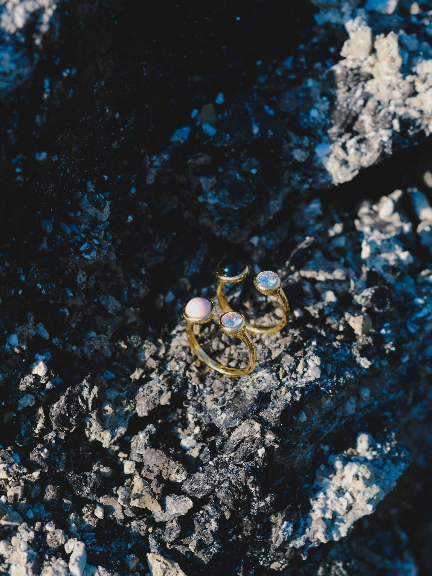 DROP TWIN RING | GOLD