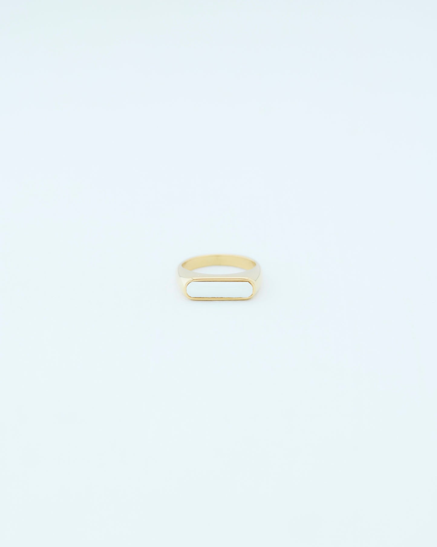 F.RECTANGLE RING | GOLD