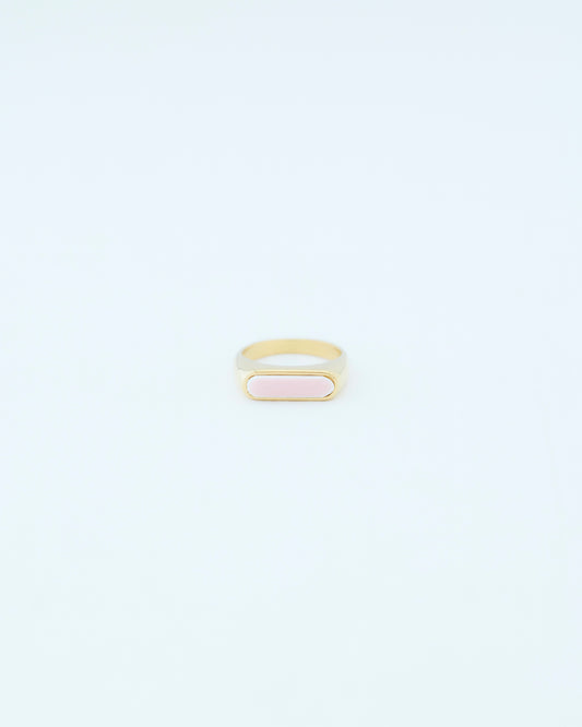 F.RECTANGLE RING | GOLD