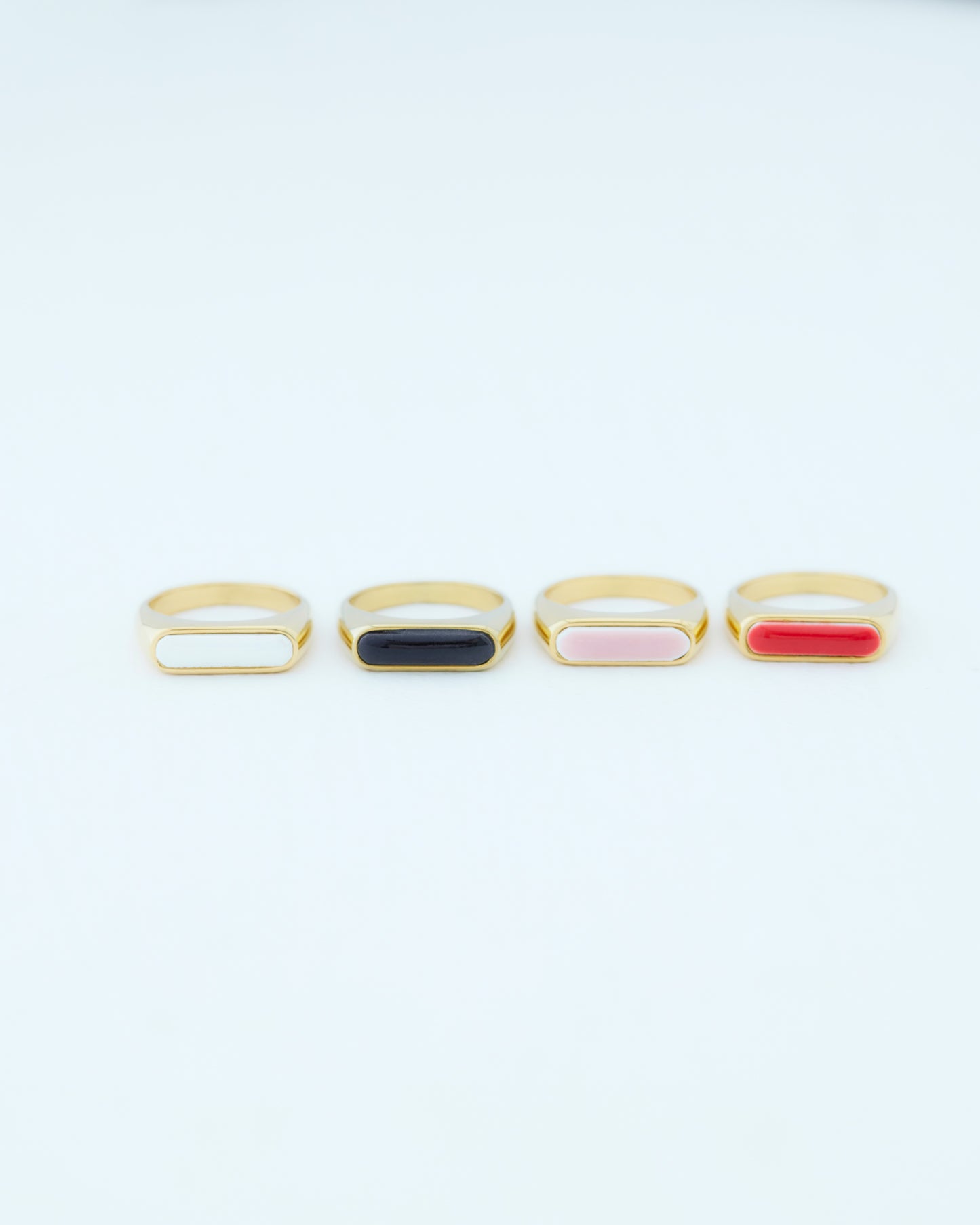F.RECTANGLE RING | GOLD