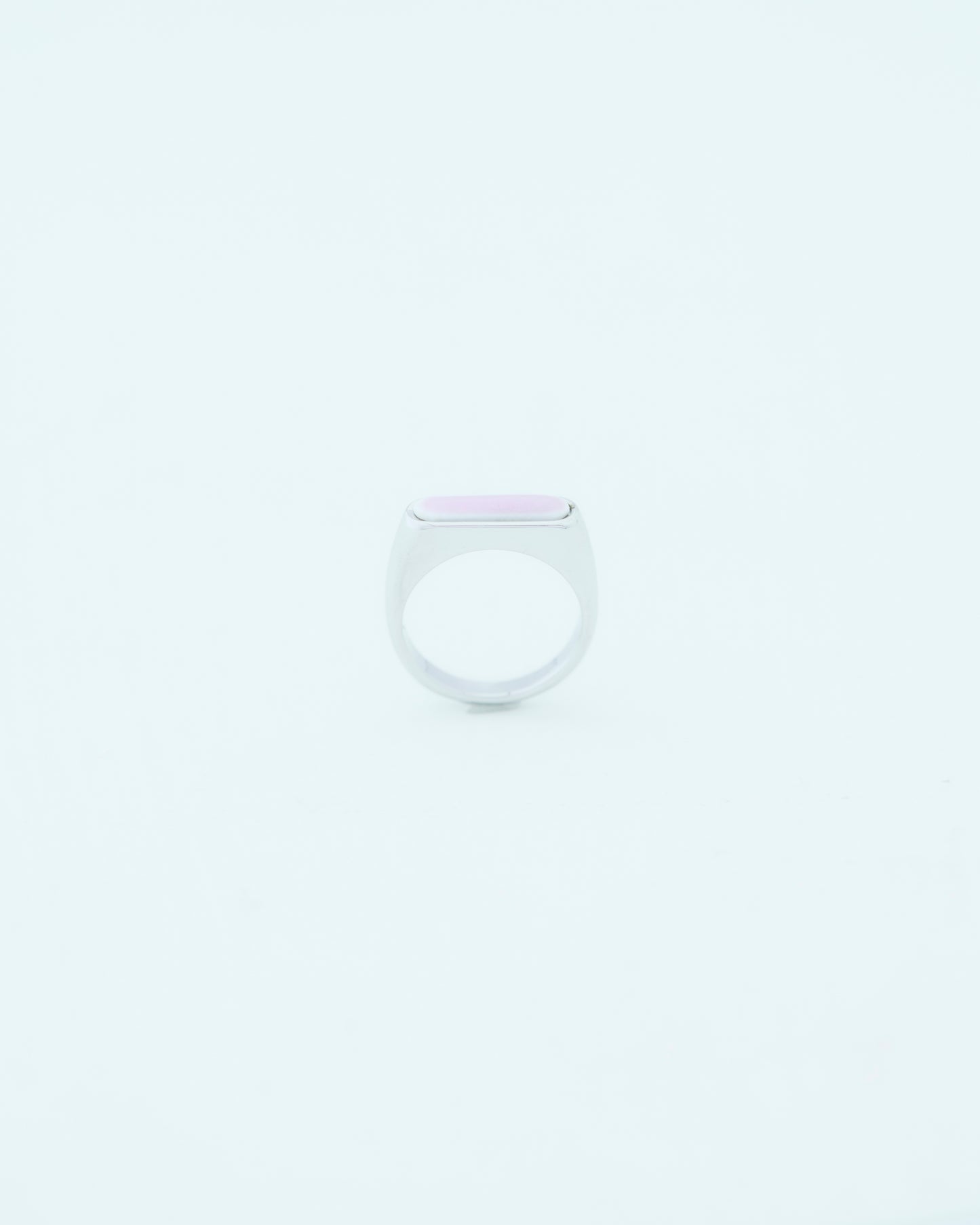 F.RECTANGLE RING | SILVER
