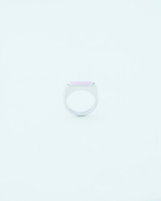 F.RECTANGLE RING | SILVER