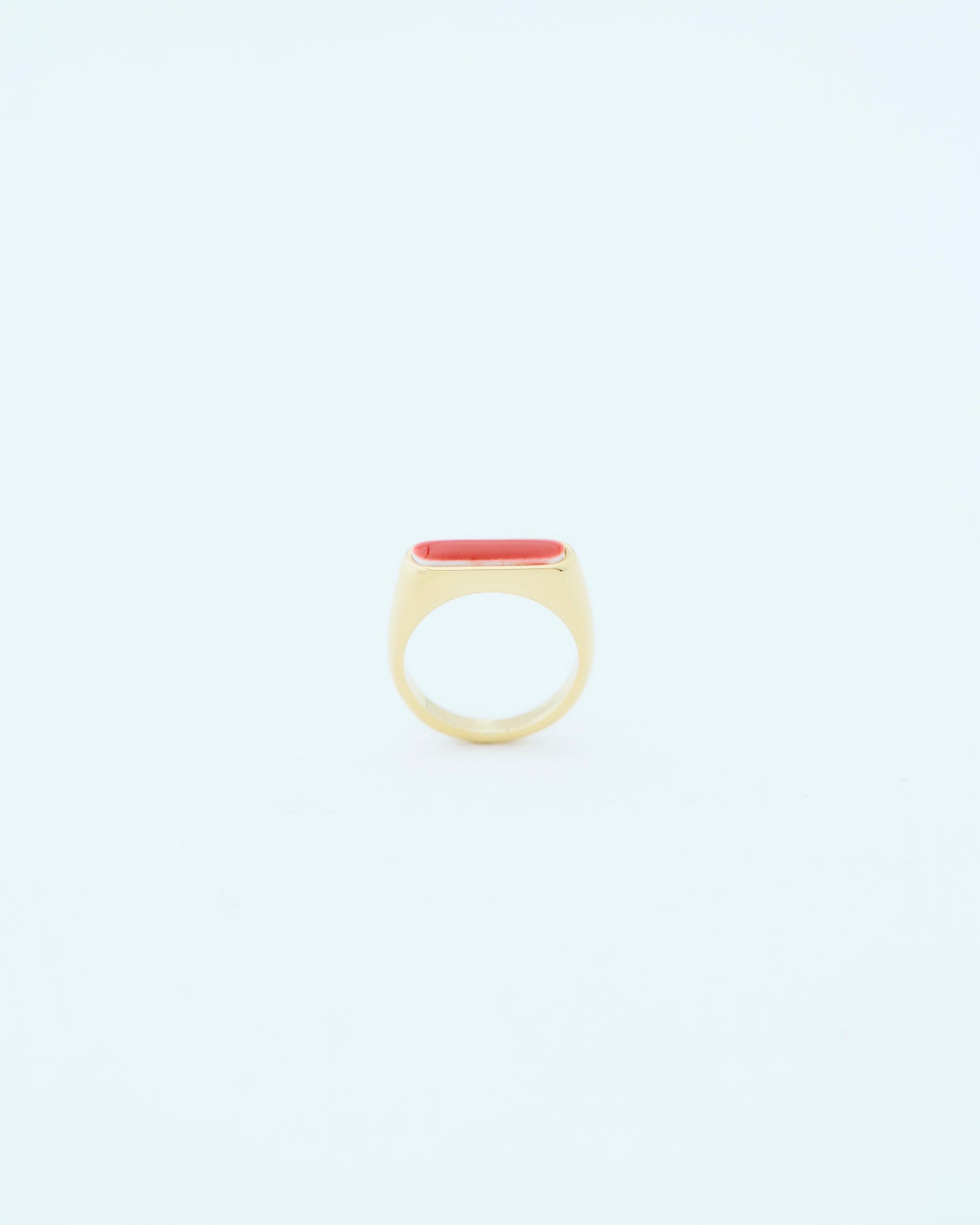 F.RECTANGLE RING | GOLD