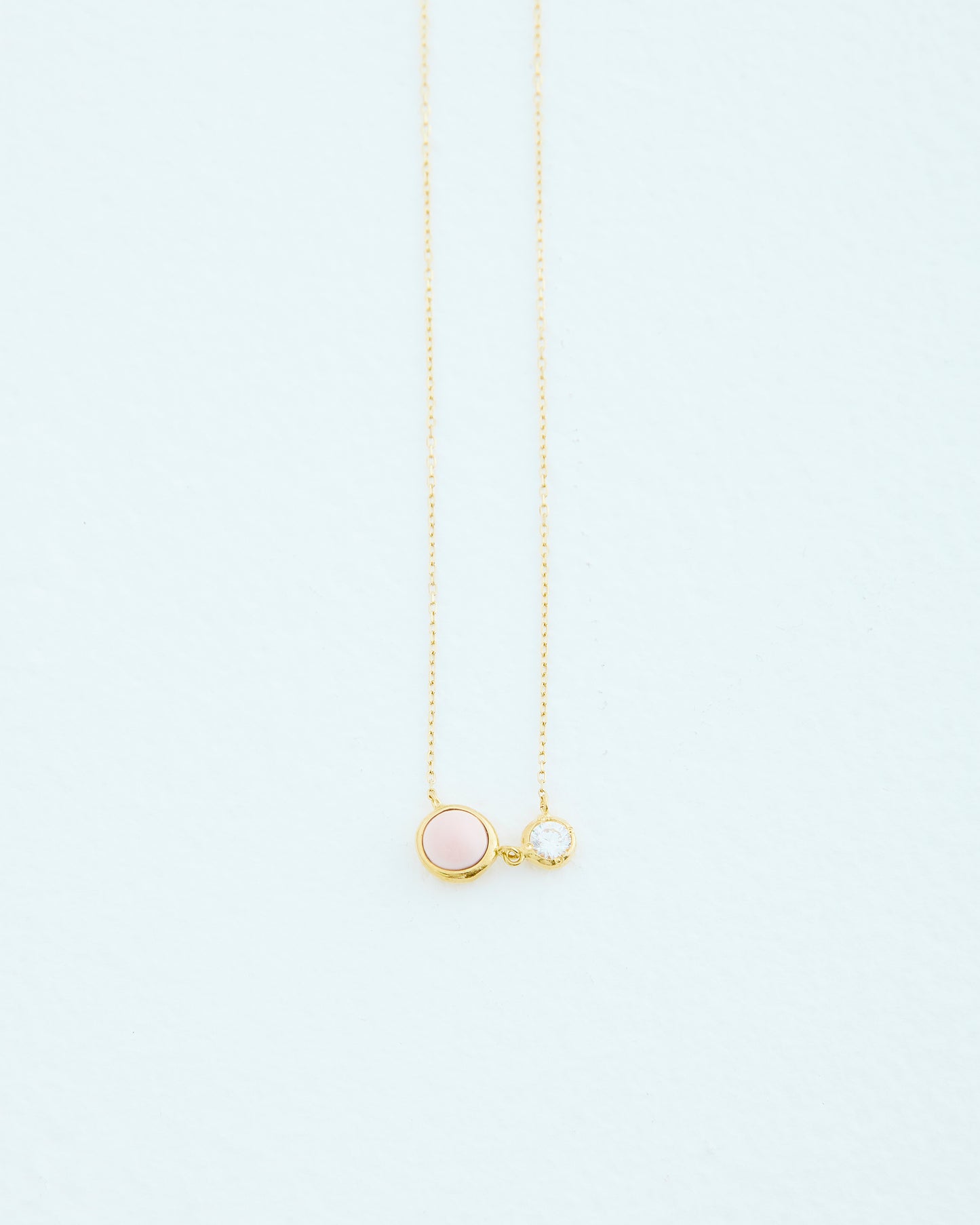 DROP TWIN NECKLACE | GOLD