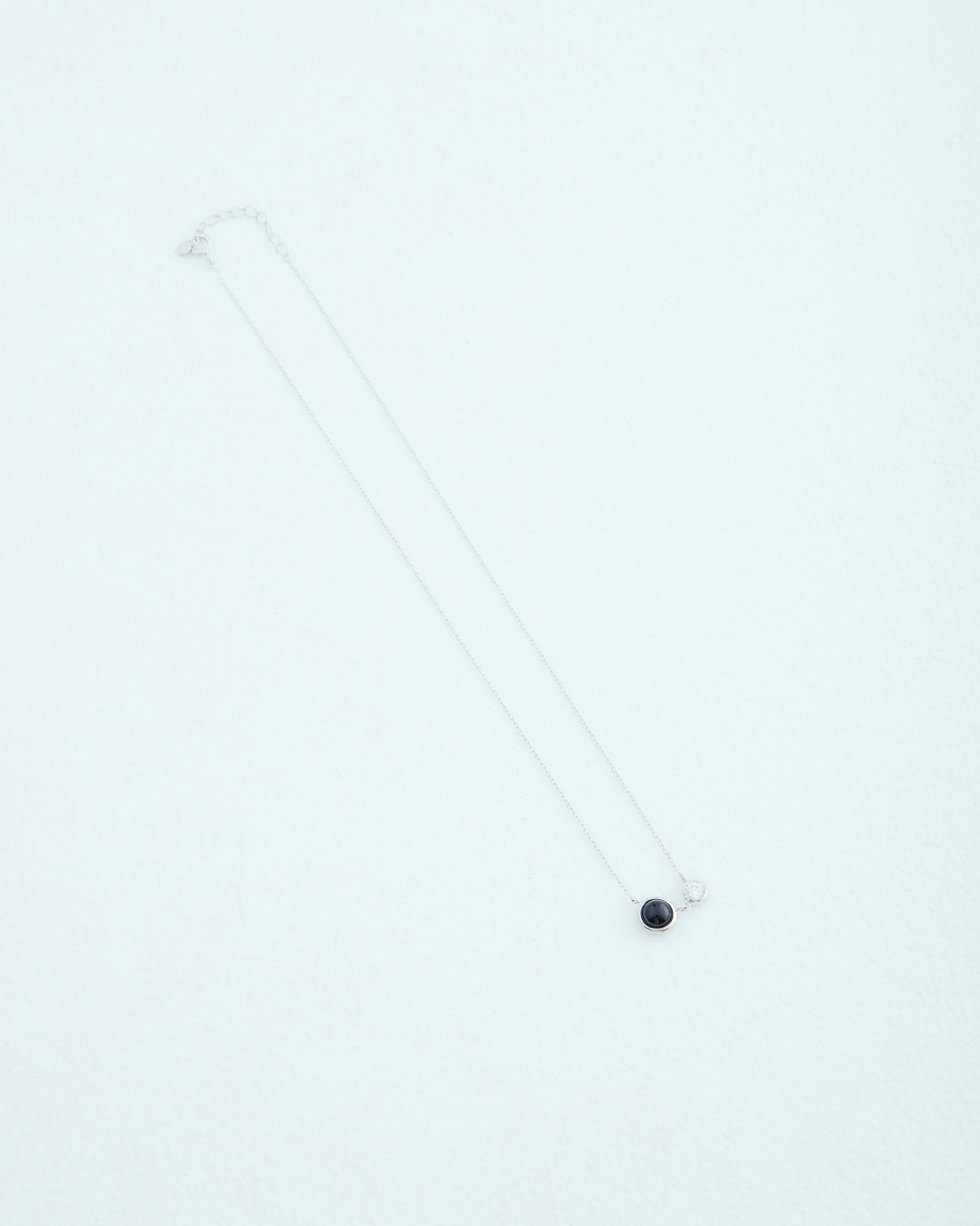 DROP TWIN NECKLACE | SILVER