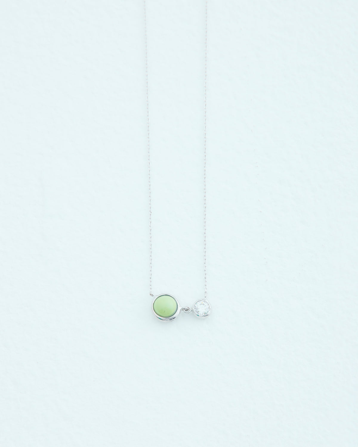 DROP TWIN NECKLACE | SILVER – M.MINE