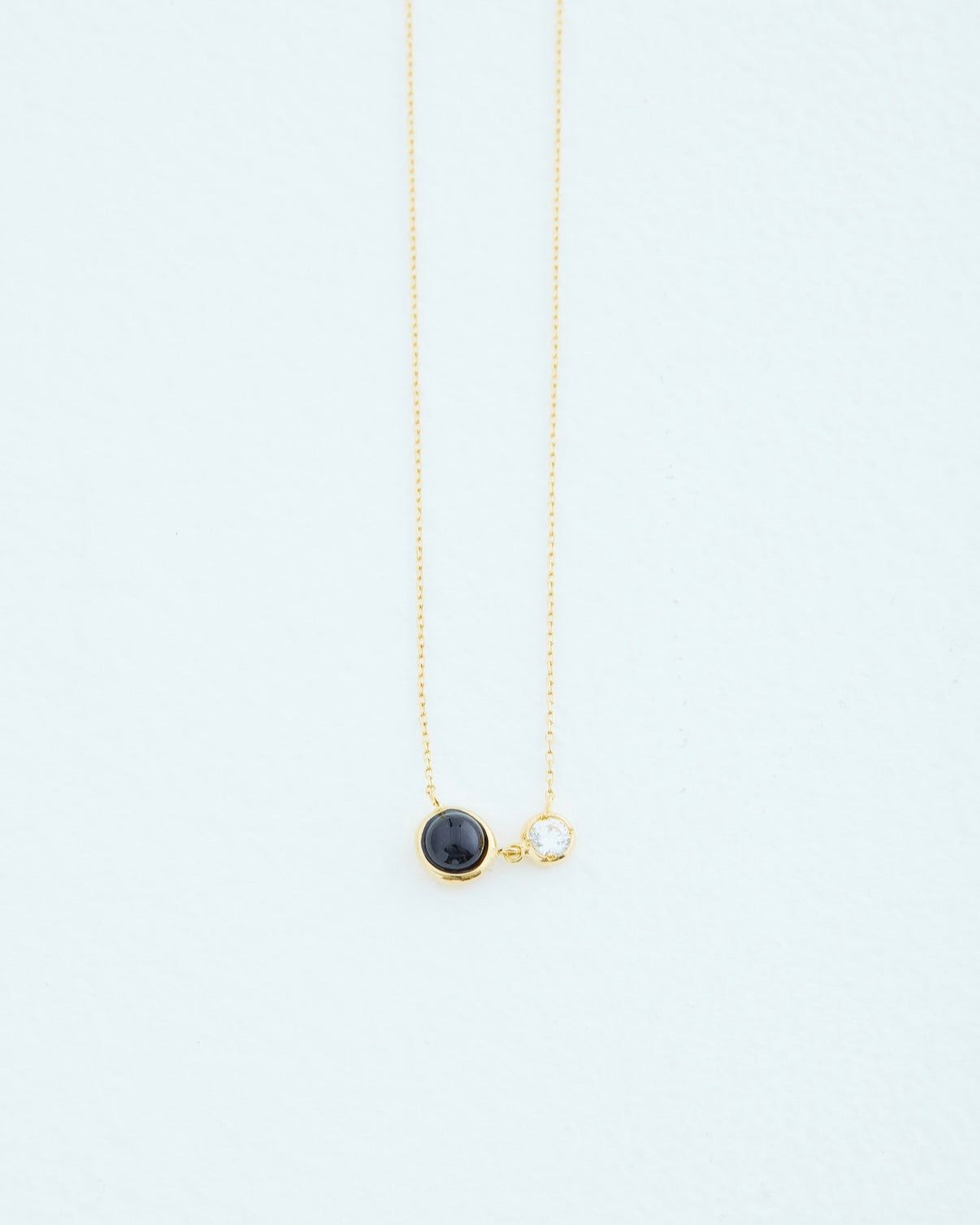 DROP TWIN NECKLACE | GOLD