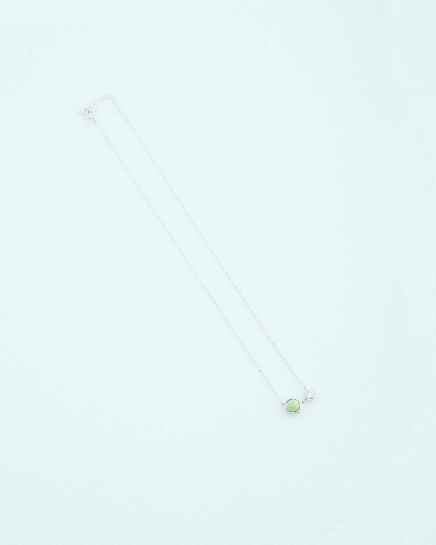 DROP TWIN NECKLACE | SILVER