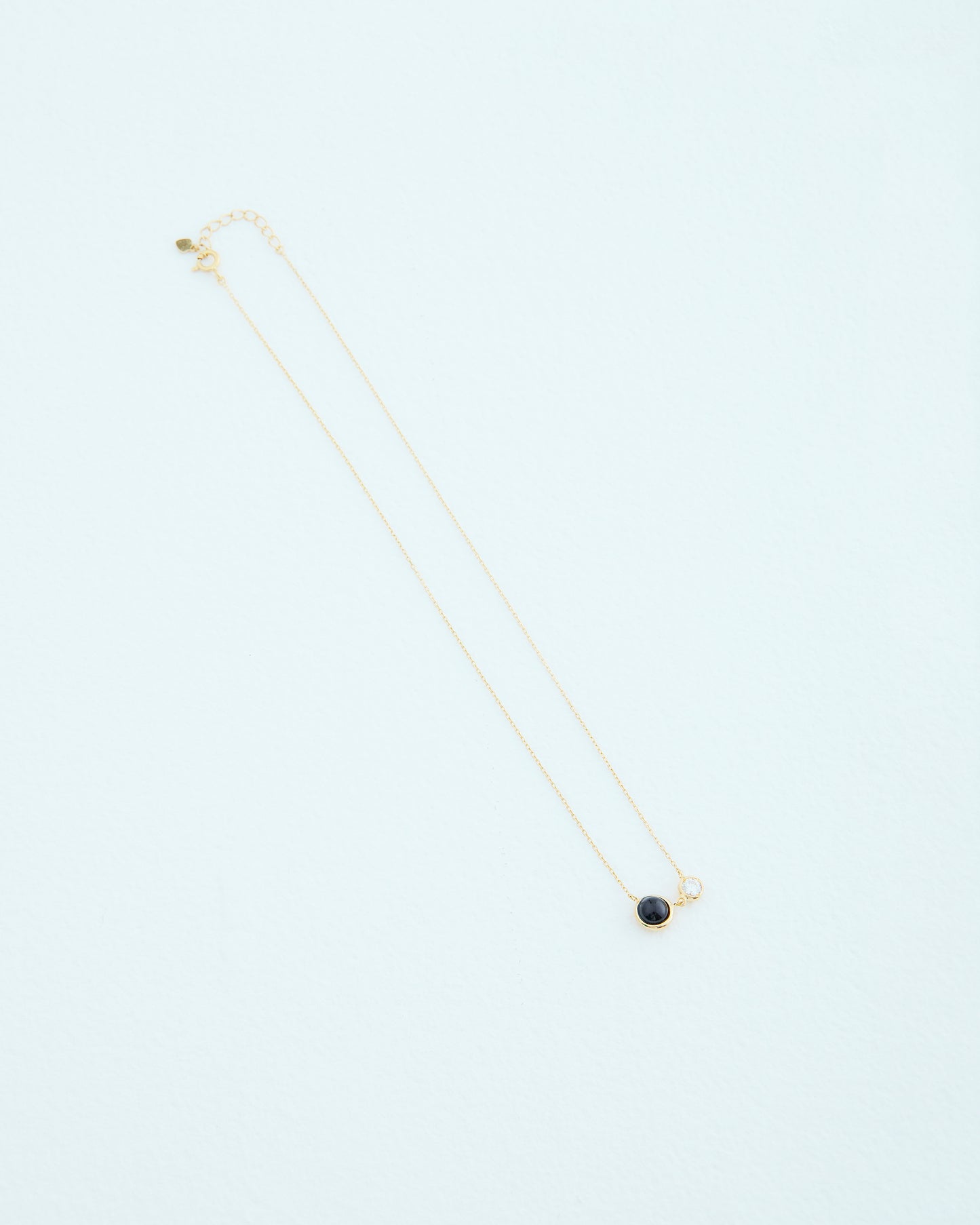 DROP TWIN NECKLACE | GOLD
